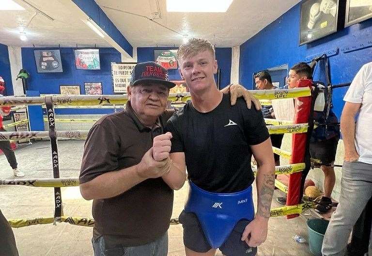 Training at legendary Mexican gym gets Wilkinson ready for big fight