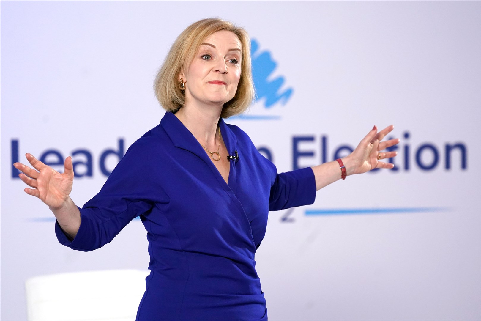 Liz Truss was widely expected to win the Tory leadership contest (Joe Giddens/PA)