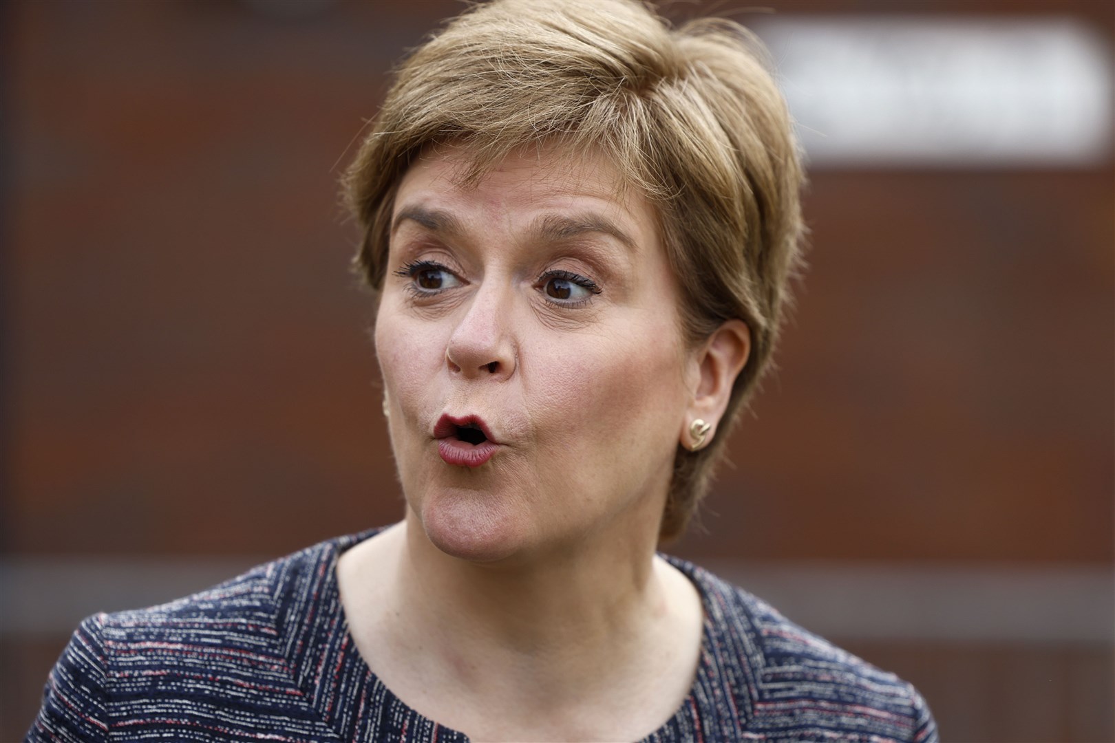 Scottish First Minister Nicola Sturgeon plans to hold a second independence referendum in October 2023 (Jeff J Mitchell/PA)