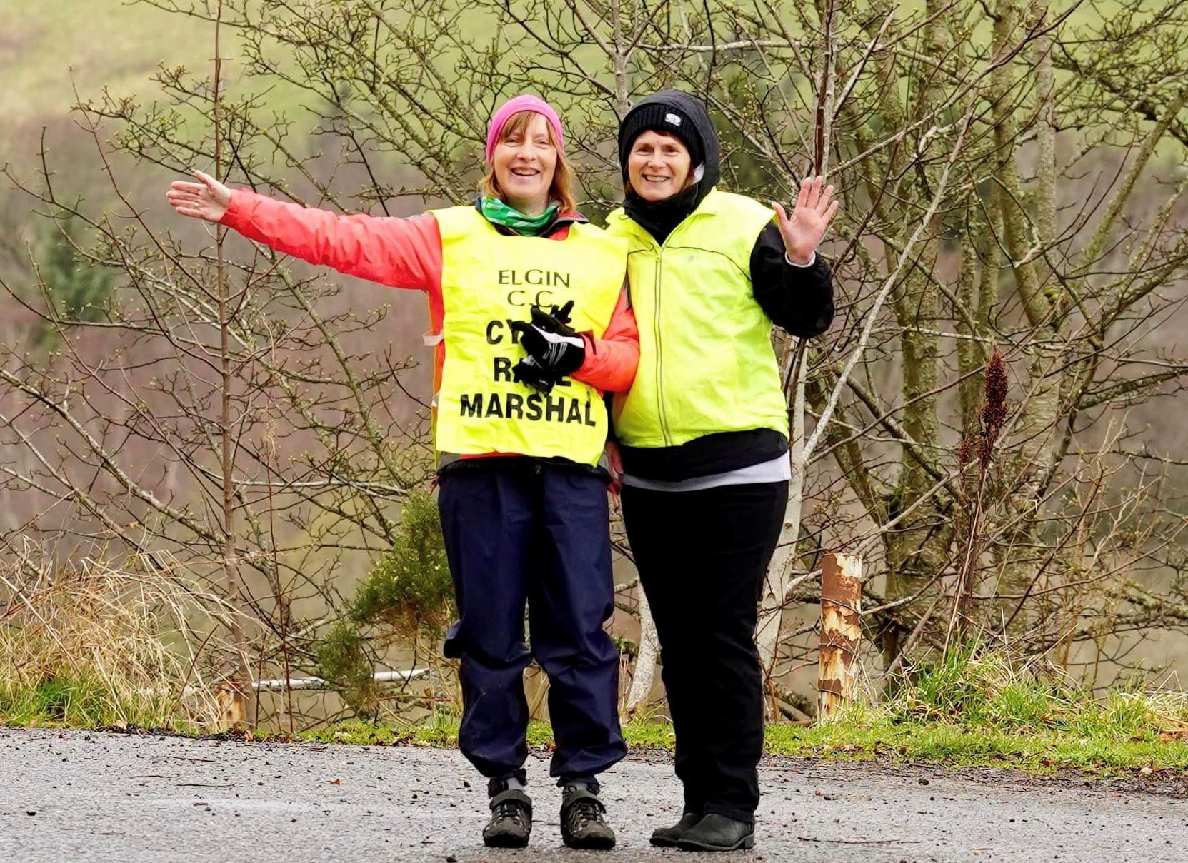 The event couldn't go ahead without the stalwart marshals. Photo by Ritchie Craib