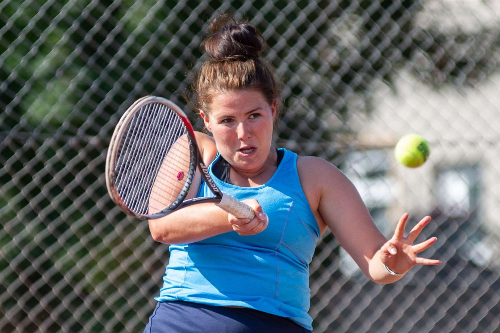 Jasmin Taylor was in good form for the Elgin tennis title winners. Picture: Daniel Forsyth..
