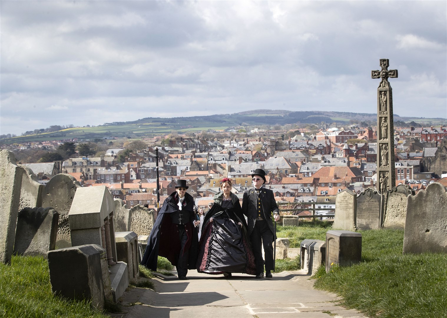 The annual Goth Weekend in Whitby (Danny Lawson/PA)