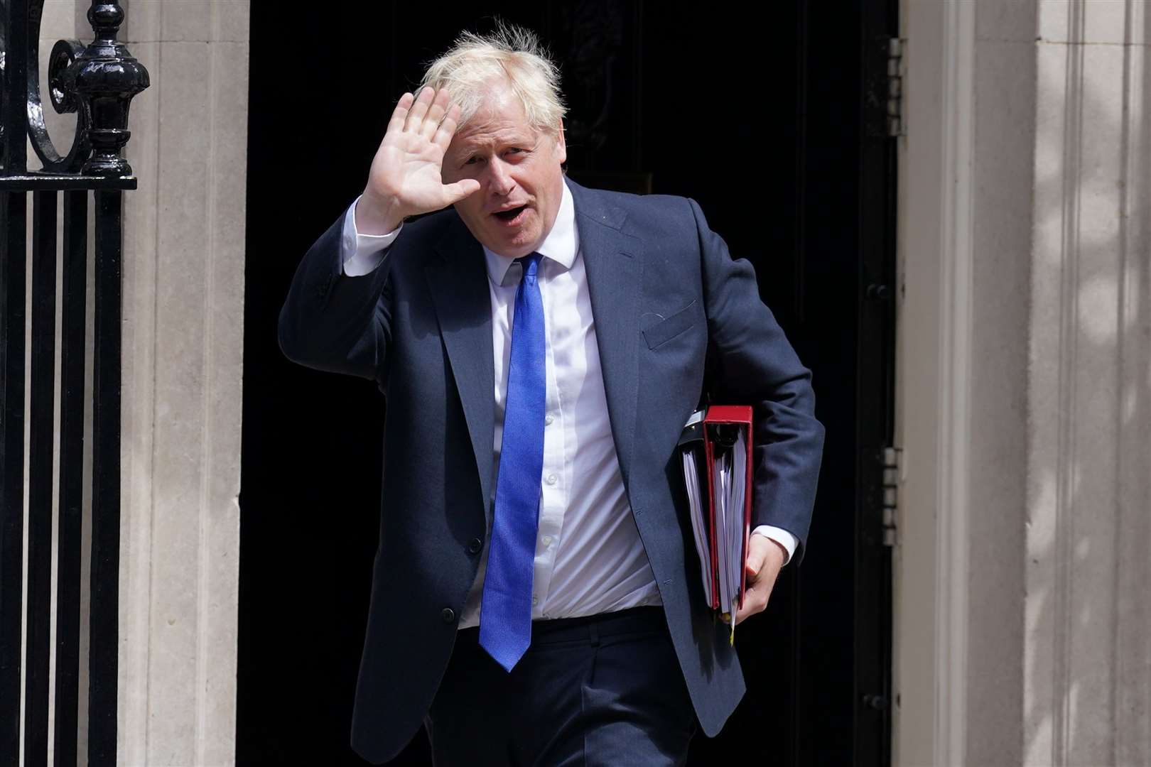 Boris Johnson is under massive pressure after a string of resignations (Stefan Rousseau/PA)