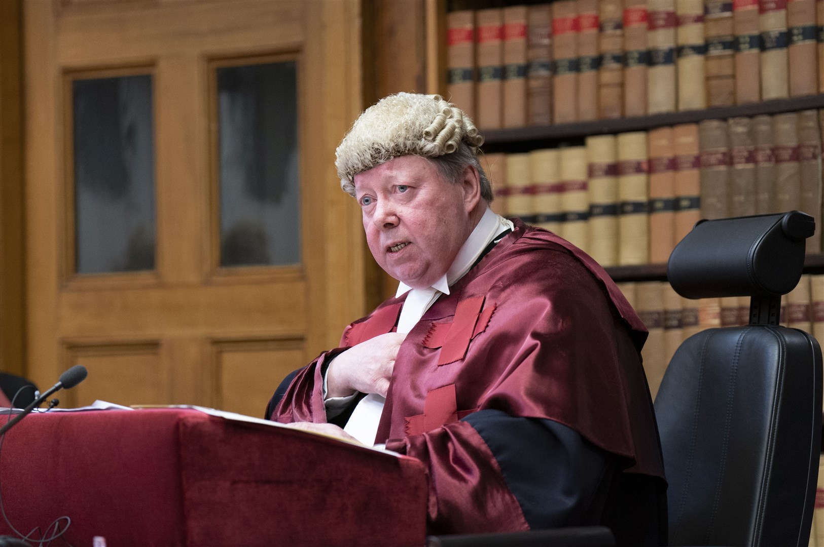 Scotland’s most senior judge, Lord President Lord Carloway, was part of the panel of judges that ruled against the Scottish Government (Jane Barlow/PA)