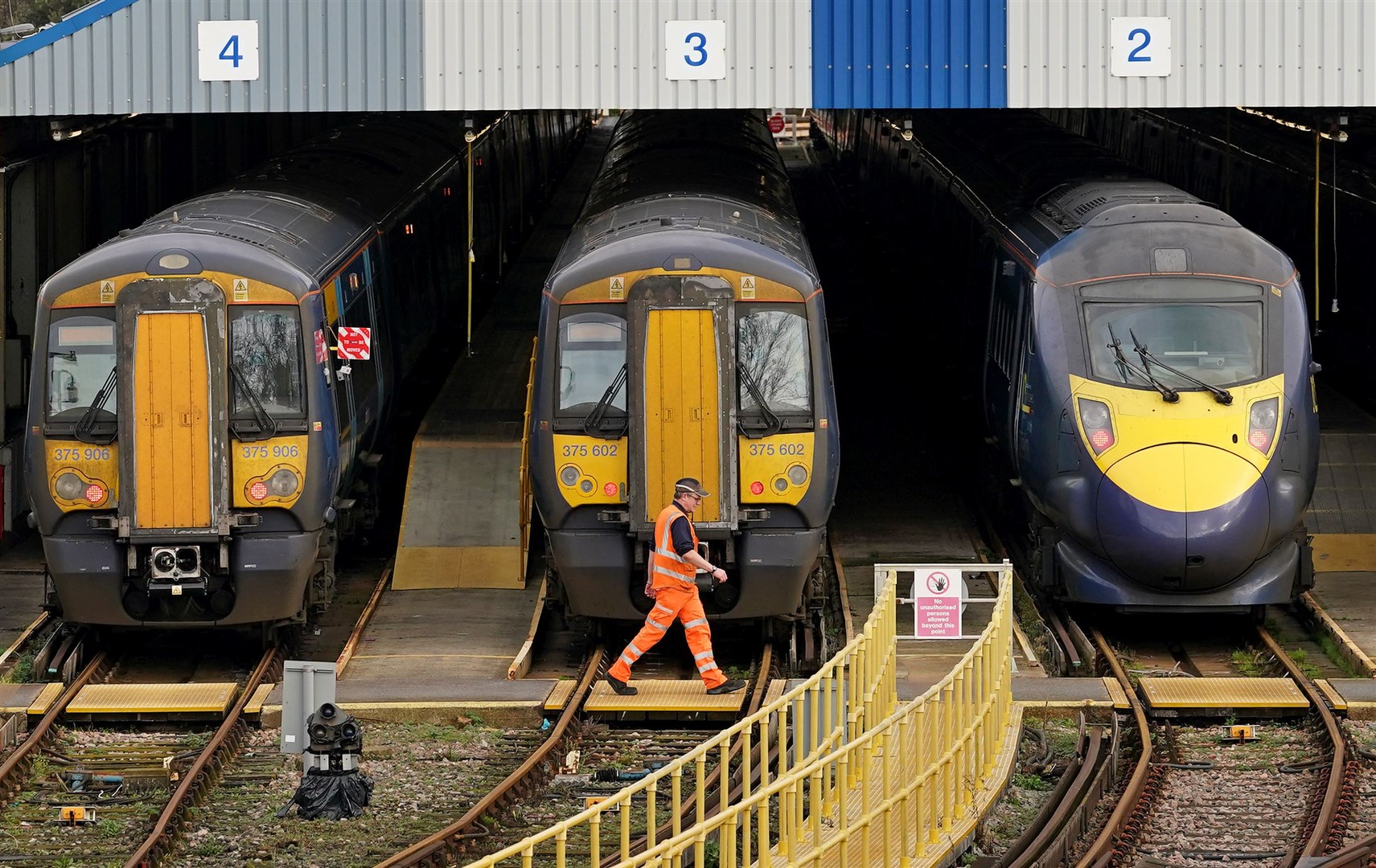 Southeastern will run a limited timetable (Gareth Fuller/PA)