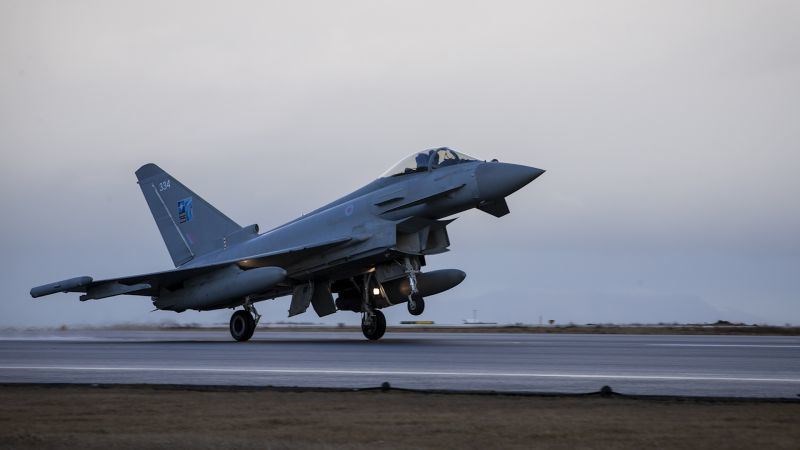 RAF Lossiemouth jets will be stationed at Keflavik air base, in Iceland, until mid-December.