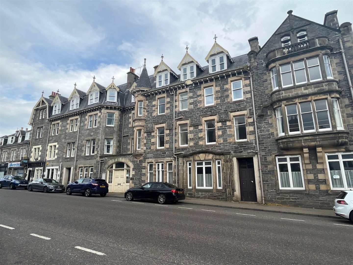 The former "Grandview House" occupies a key site in the middle of Grantown's High Street. Now it could provide desperately-needed affordable flats for local employees.