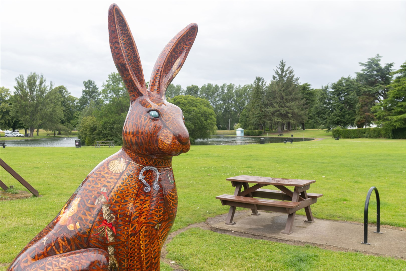 The Wicker Hare has a great view over the Cooper Park. Picture: Beth Taylor