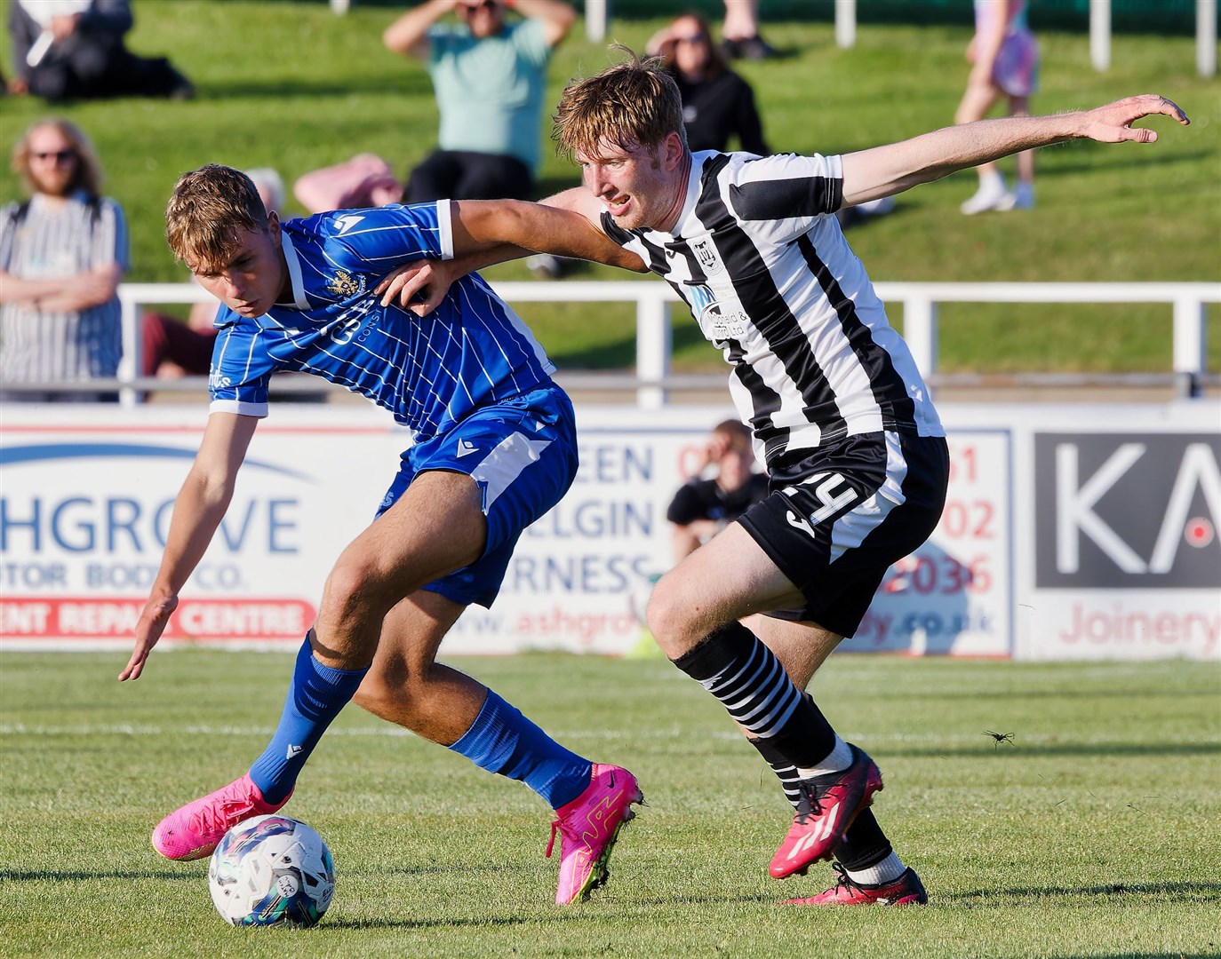Connall Ewan in action for Elgin City. Picture: Bob Crombie