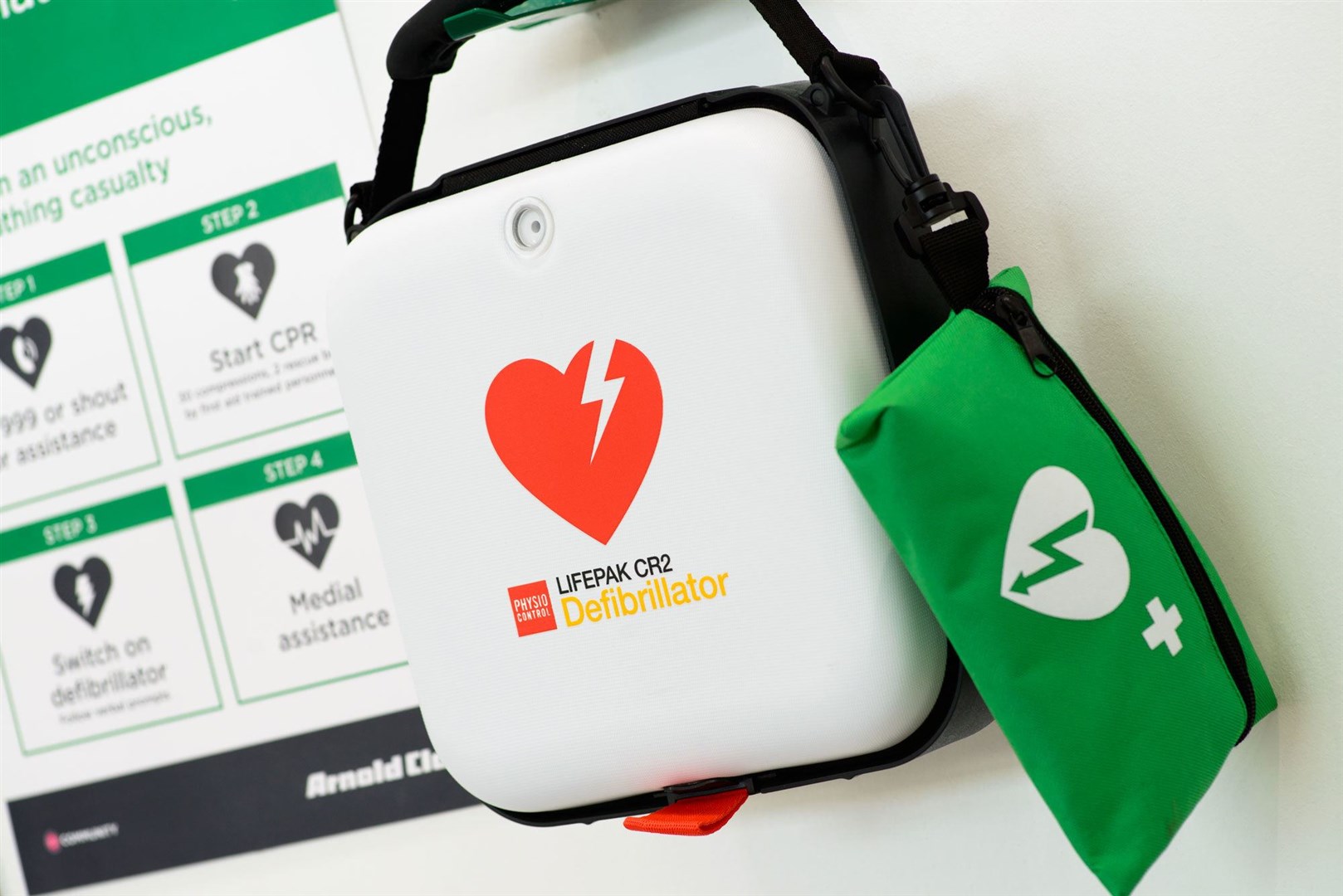 Automotive Group Arnold Clark has invested over £150,000 in purchasing more than 164 AED defibrillators.