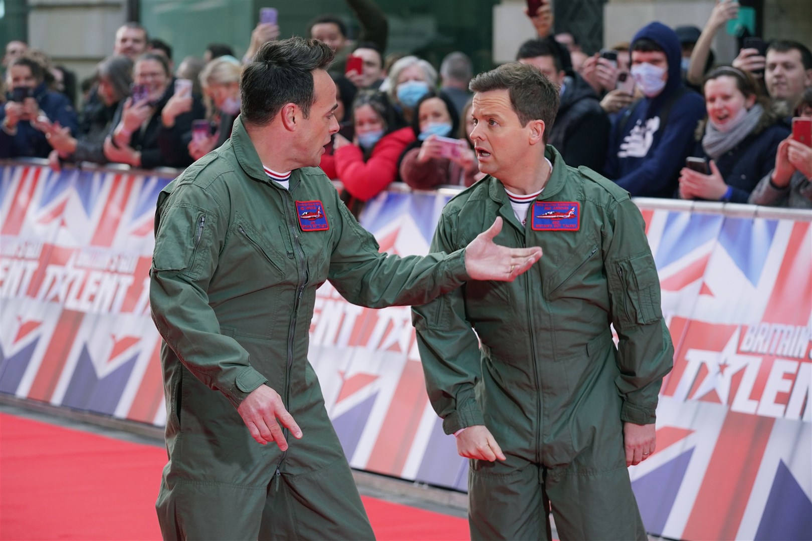 Anthony McPartlin and Declan Donnelly continue to host Britain’s Got Talent (Jonathan Brady/PA)