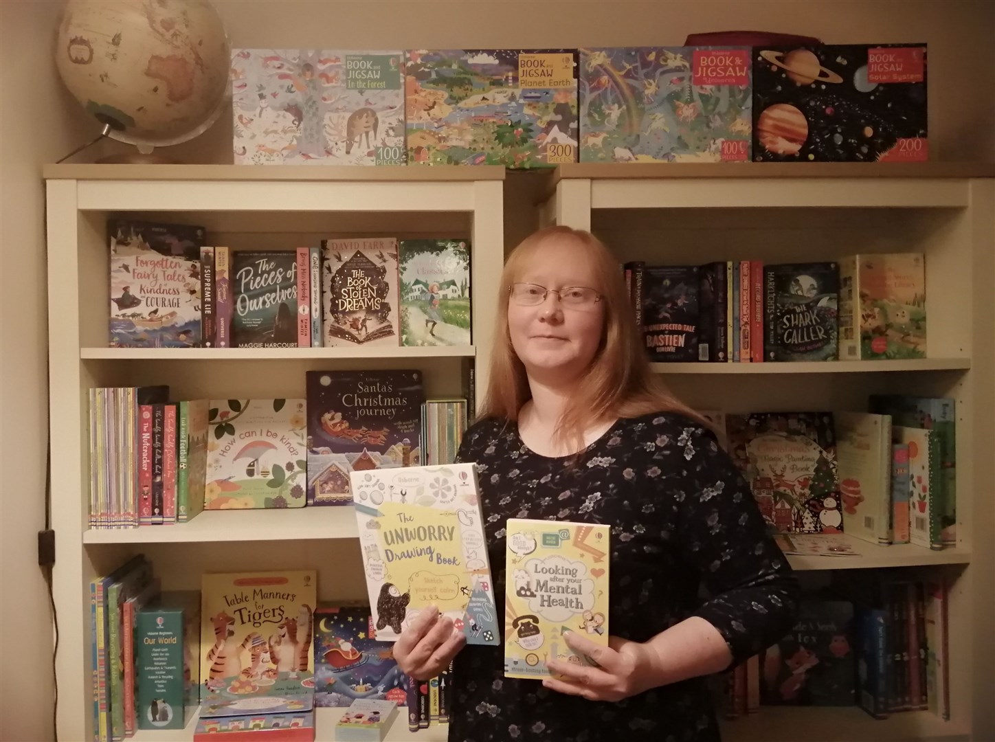 Sarah Coulson, from Forres, has launched a fundraiser to provide Moray Women's Aid with books and games this Christmas.