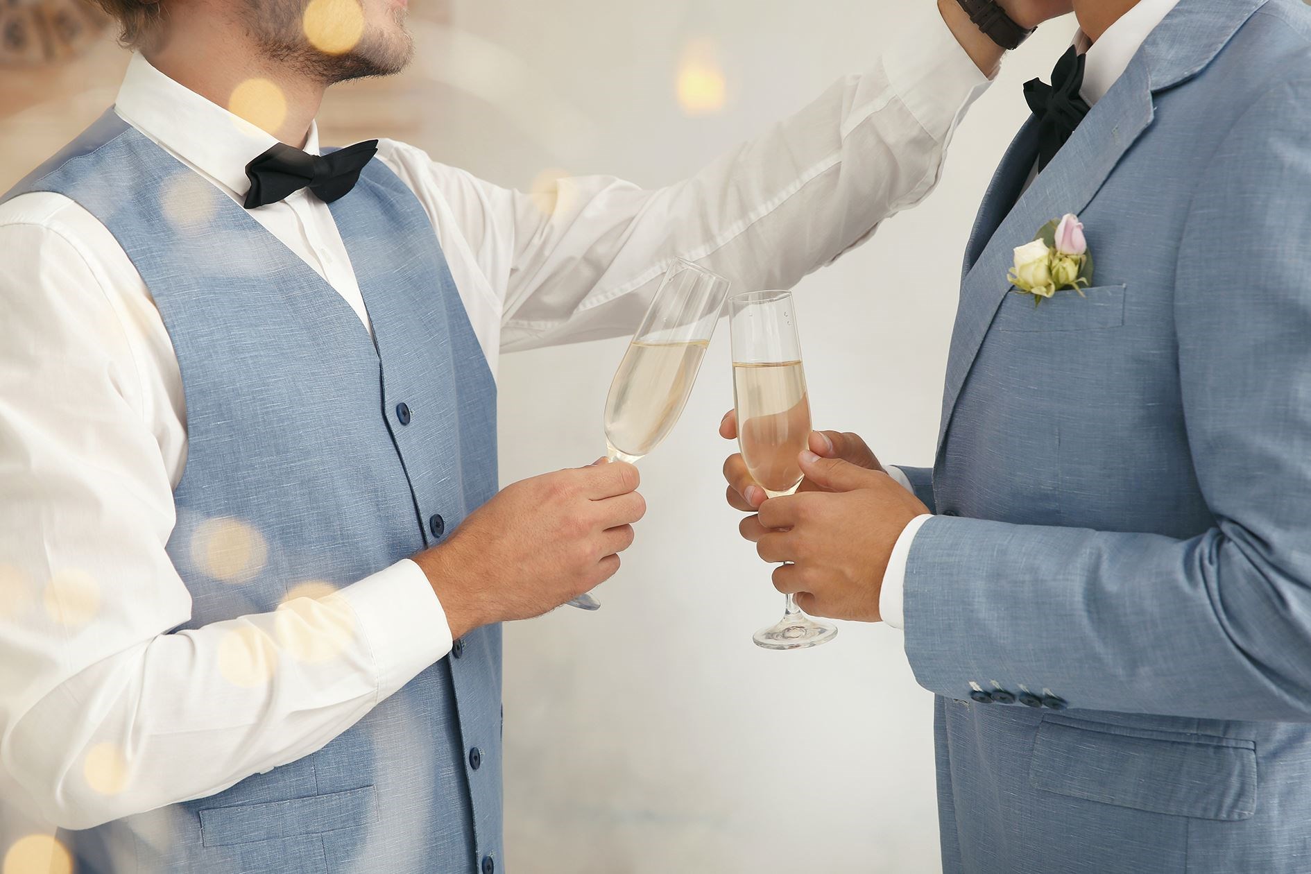 Cheers to our big day.