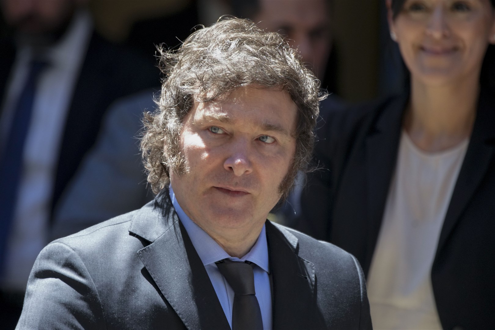 Argentine President Javier Milei (Natacha Pisarenko/AP)