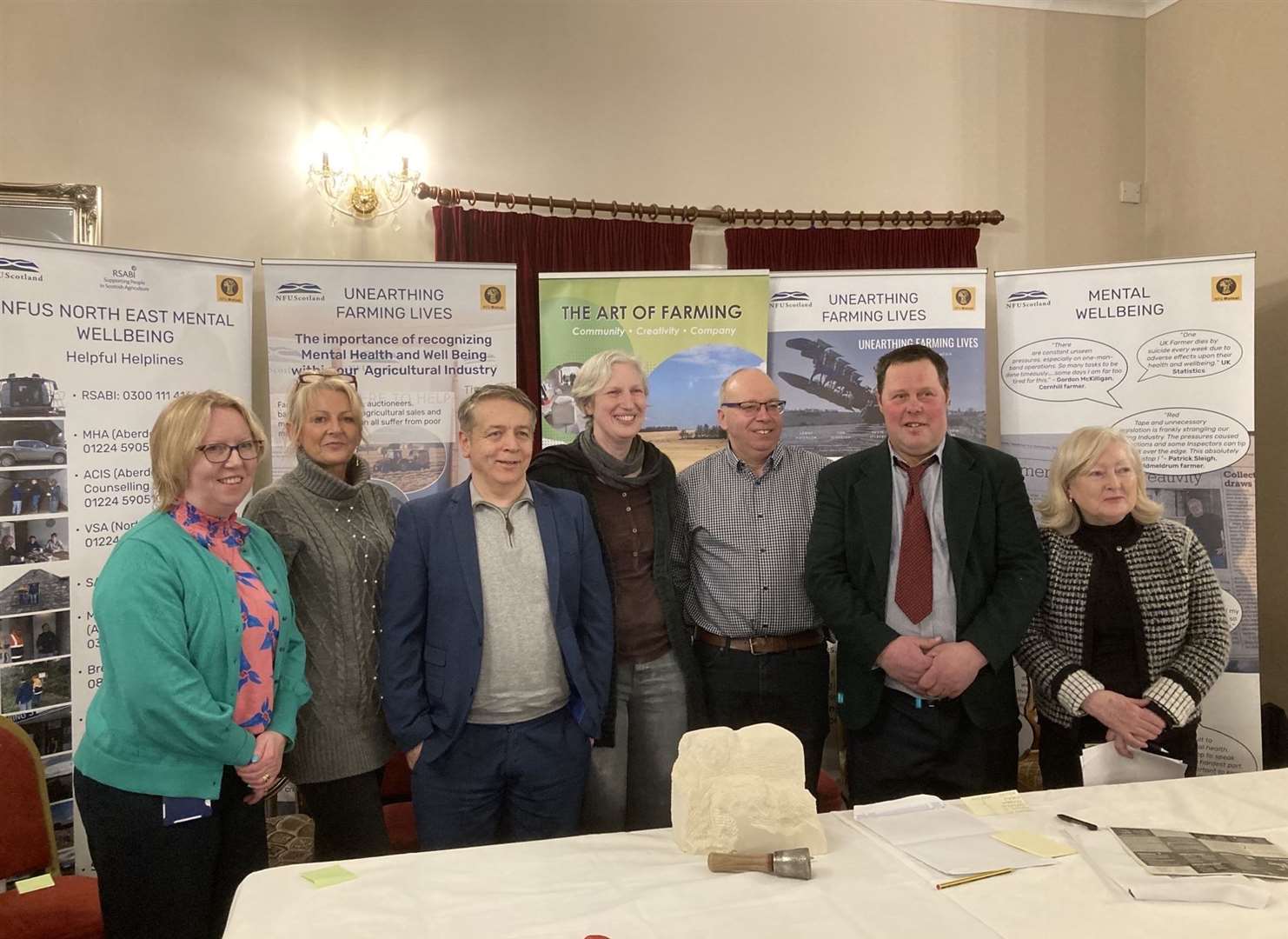 The mental health conference was held in Inverurie.