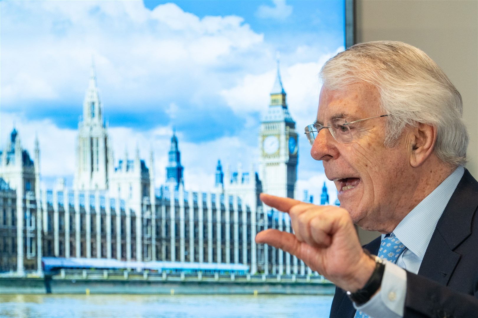 Sir John Major warned that bad habits can become ingrained, and from there they can become precedent (Dominic Lipinski/PA)