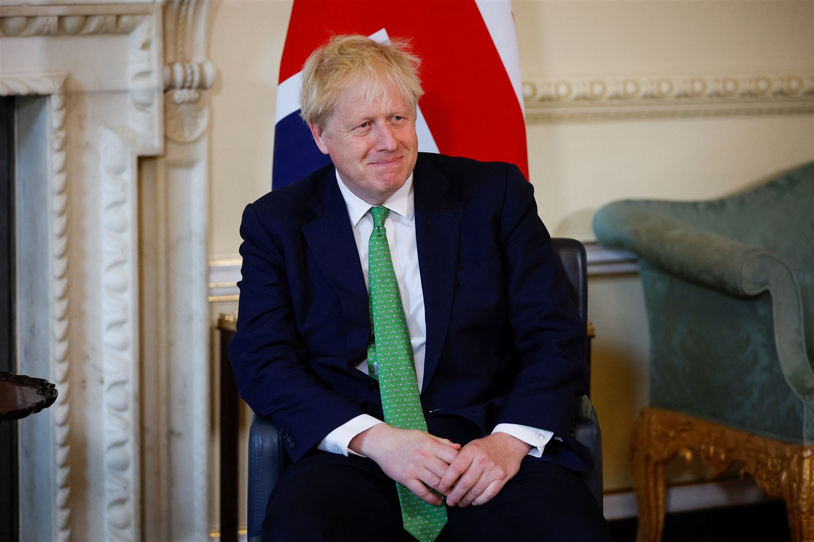Prime Minister Boris Johnson in Downing Street (John Sibley/PA)