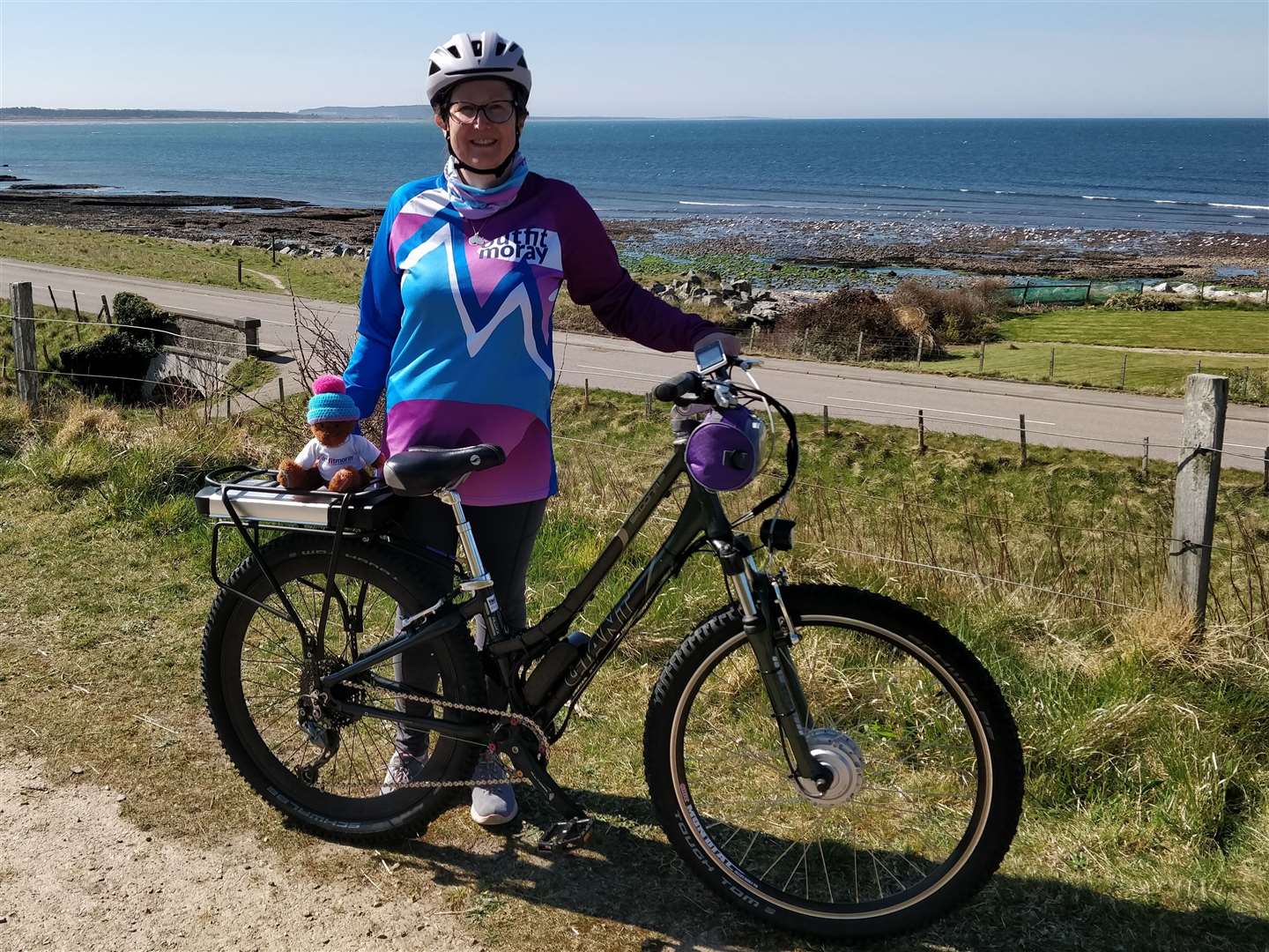 Karen Cox says her e-bike has changed her life.