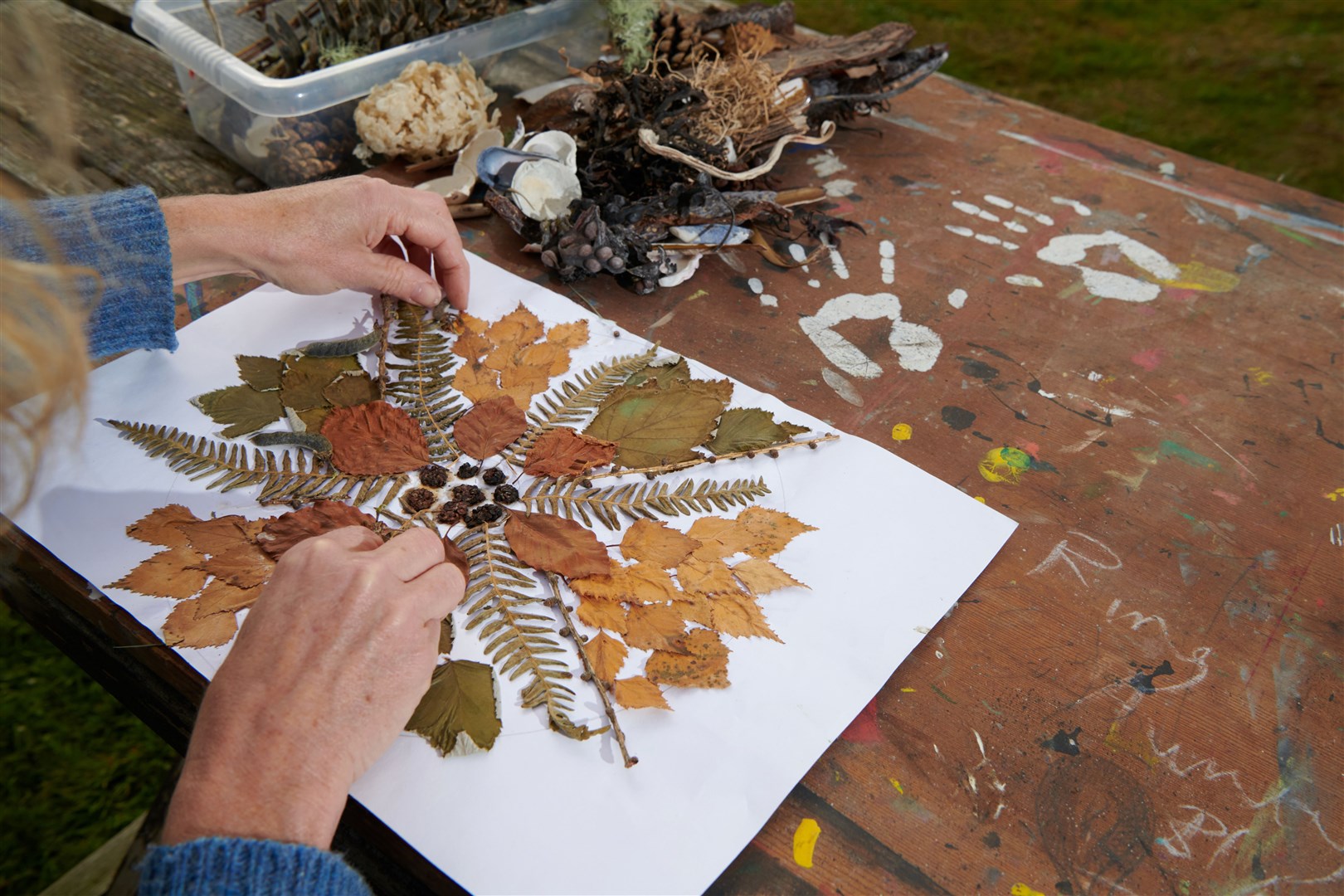 The Art & Nature Connections project, involving Moray carers, will run for 16 months.