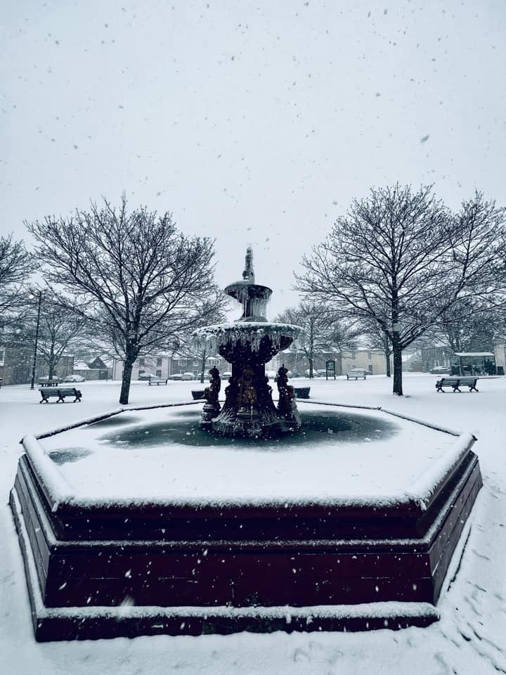 Iain Wright took this picture of the fountain in Fochabers.