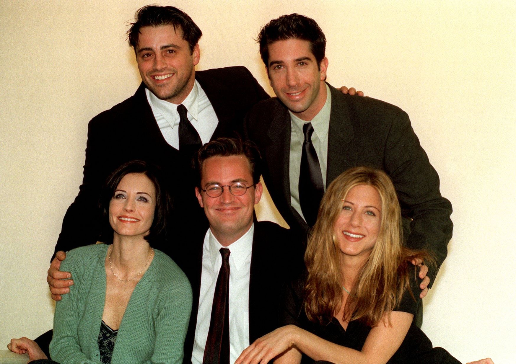 Stars of the American sitcom Friends (Neil Munns/PA)