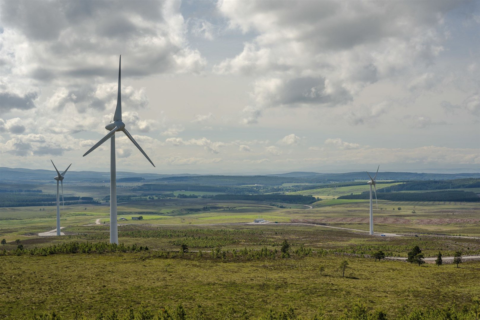 Plans for a 9-turbine extension at Berry Burn Wind Farm have been lodged.