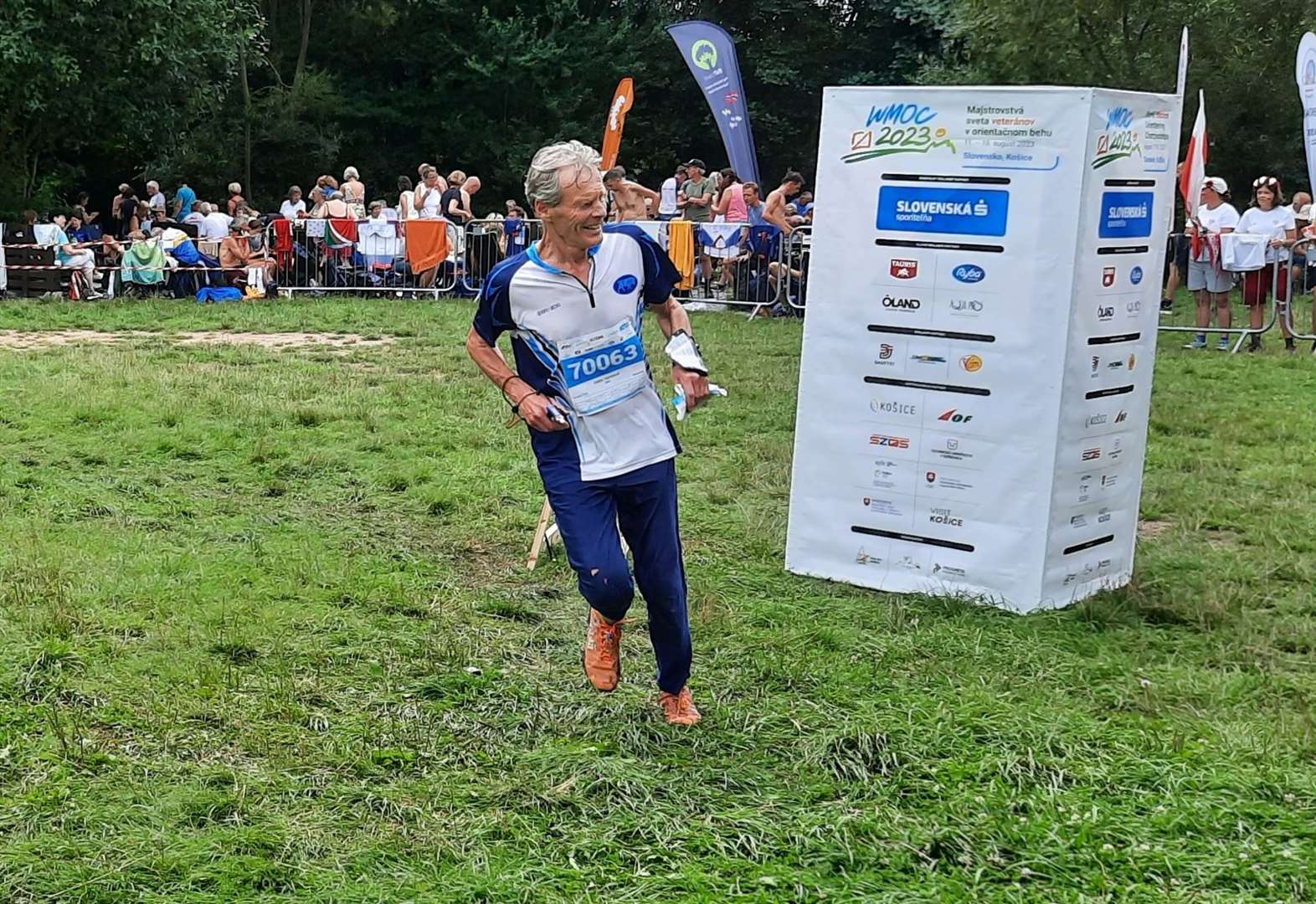 Photo of Moravskí orientační bežci súťažia na Majstrovstvách sveta masters v orientačnom behu v Košiciach