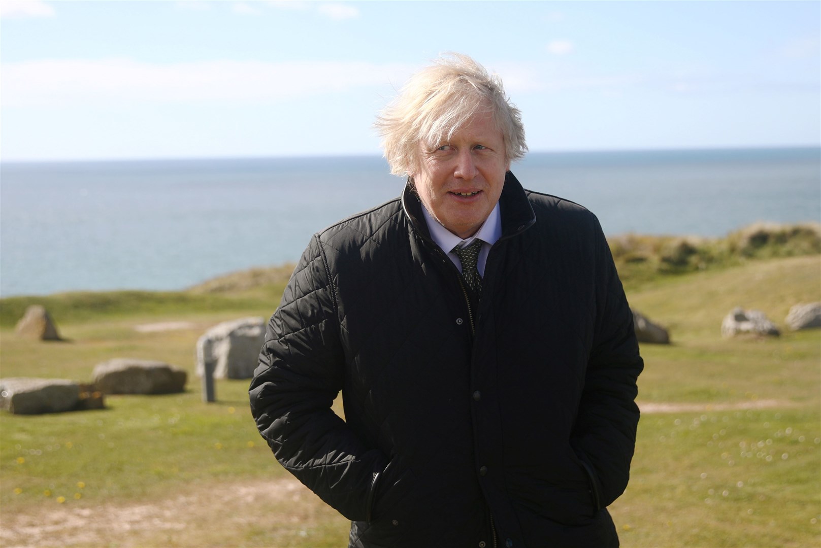 Boris Johnson said in a text message reply to Dyson: ‘I will fix it tomo!’
