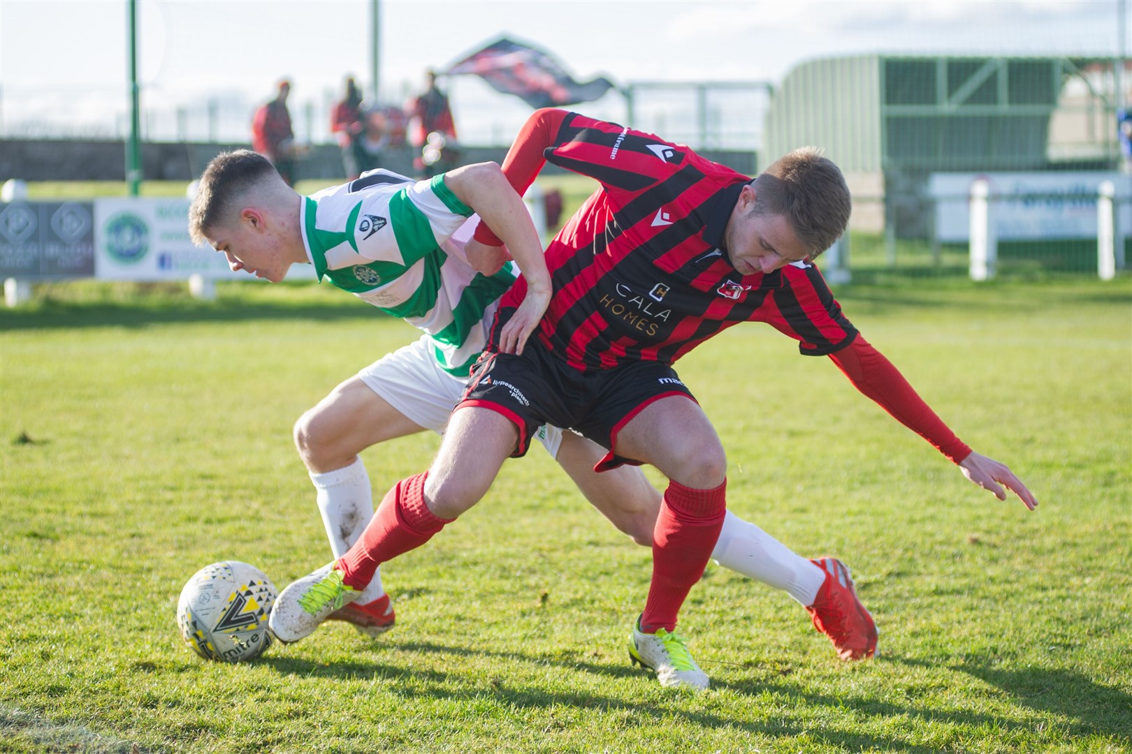 Marcus Goodall is emerging as a top Highland League talent. Picture: Daniel Forsyth..