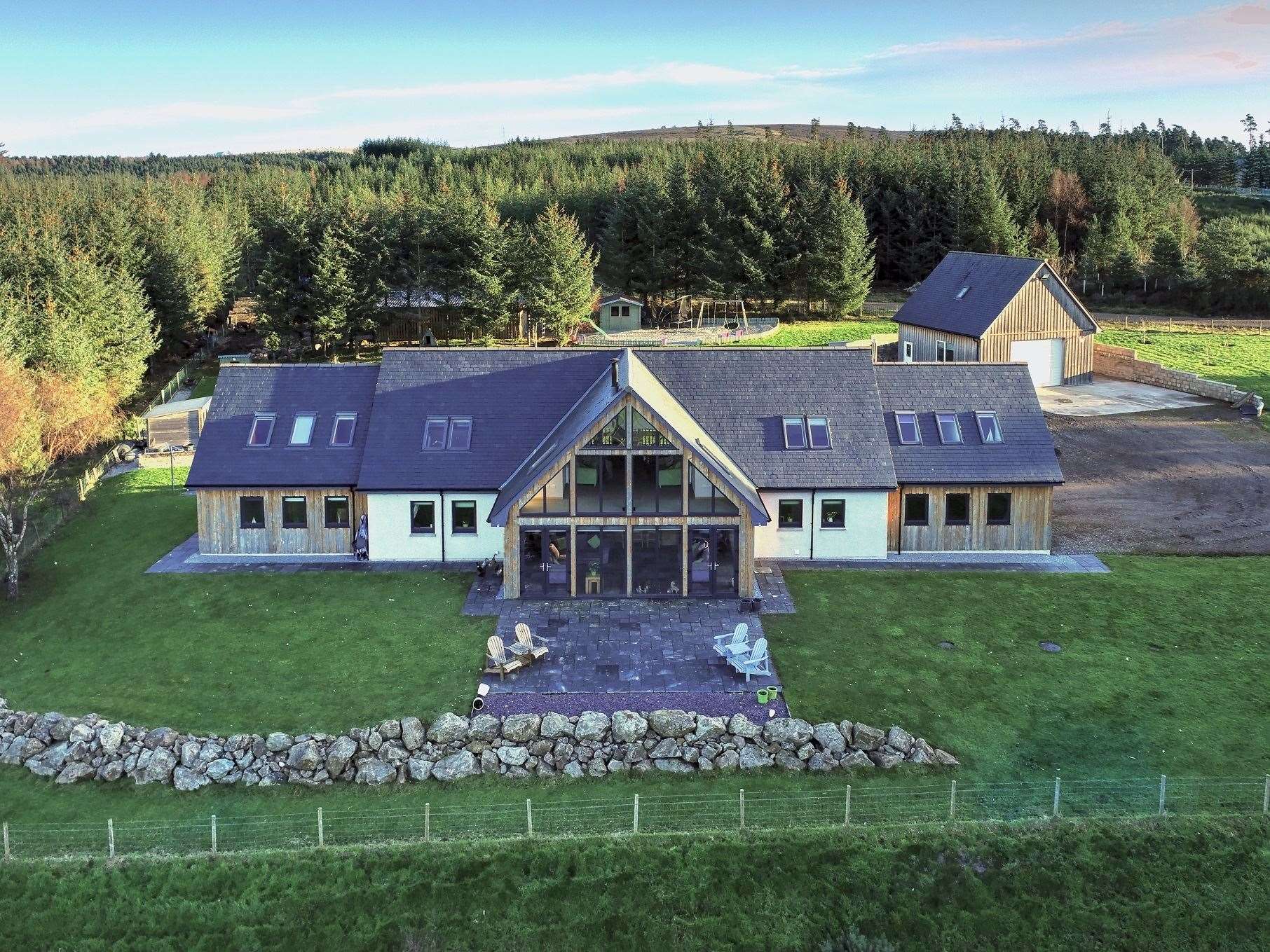An energy efficient build on the market in Moray.