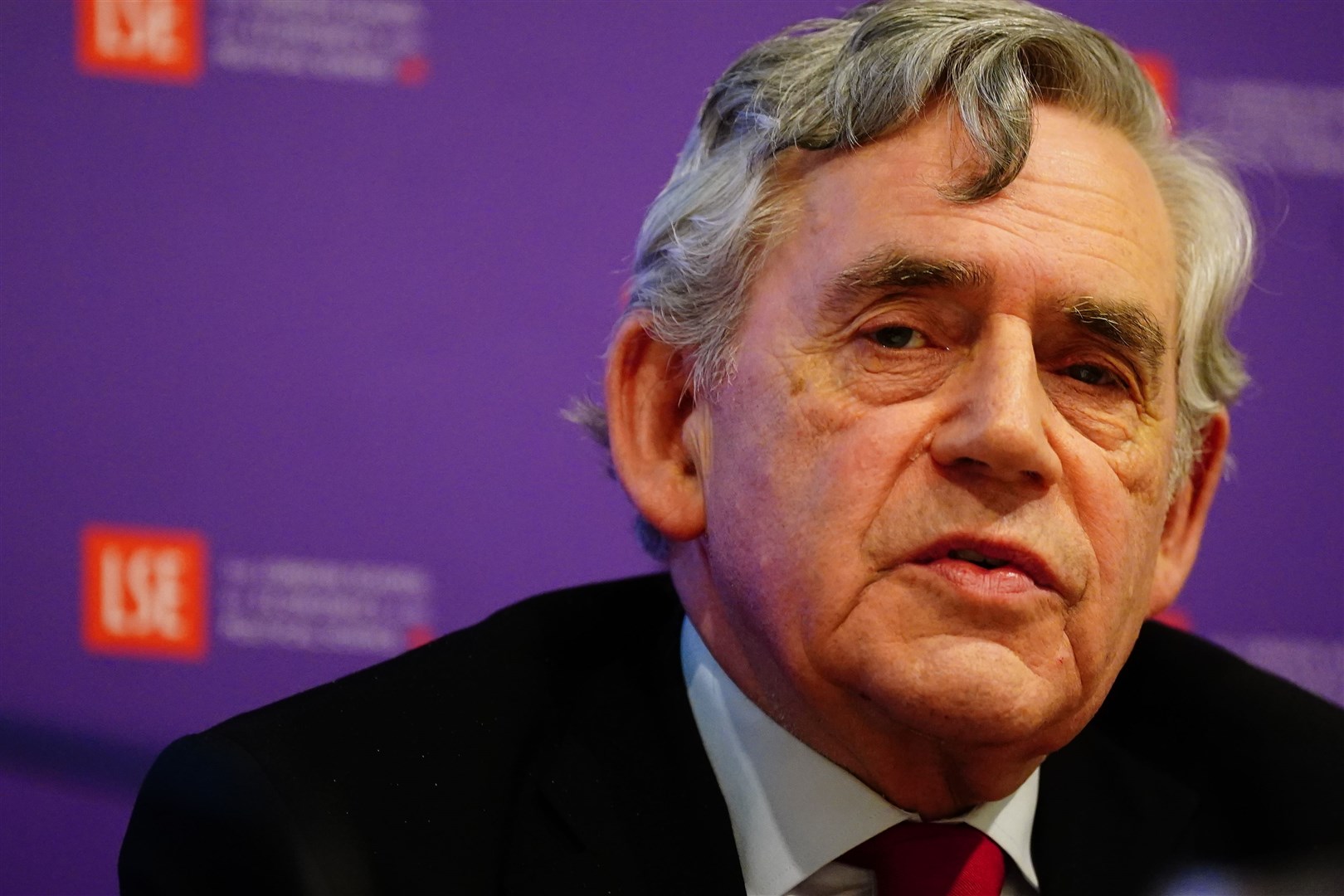 Former Labour prime minister Gordon Brown said Wootton and Fox should be ‘kept off the air’ (Victoria Jones/PA)