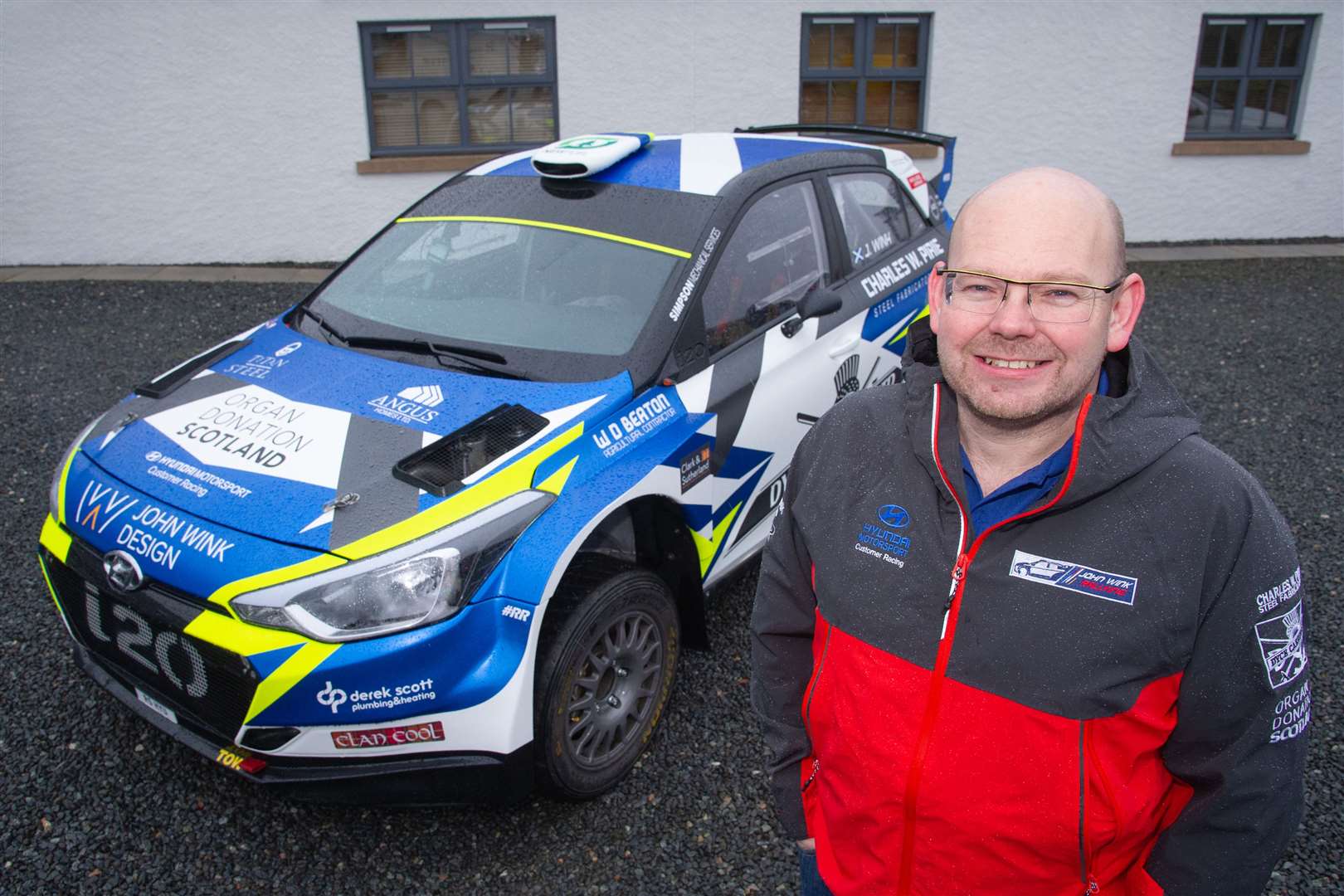 Speyside Stages clerk of the course, Neil Shanks. Picture: Daniel Forsyth..