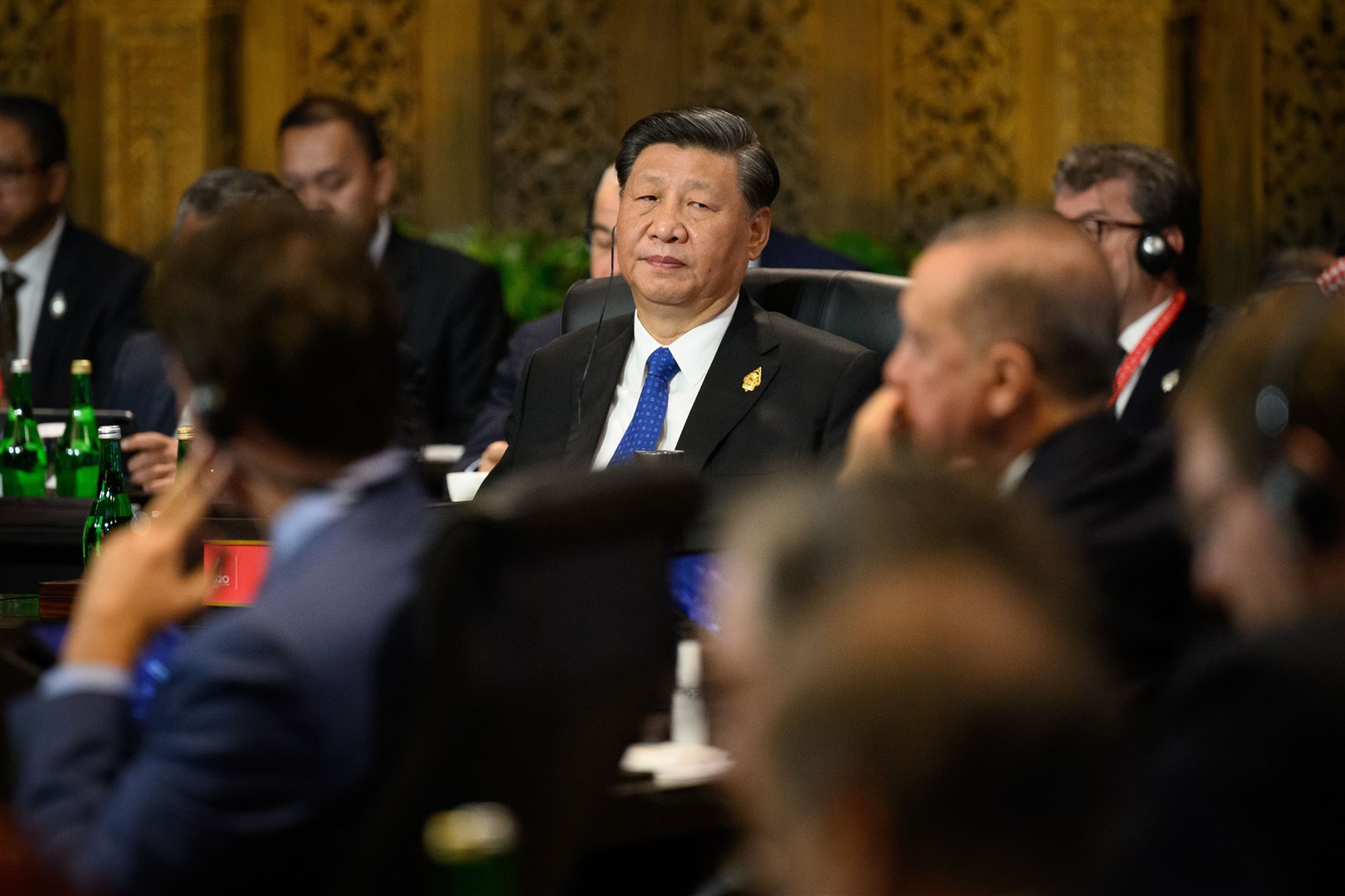 Chinese President Xi Jinping attended the 2022 G20 summit in Bali, Indonesia, but did not attend this year’s gathering in New Delhi, India (Leon Neal/PA)