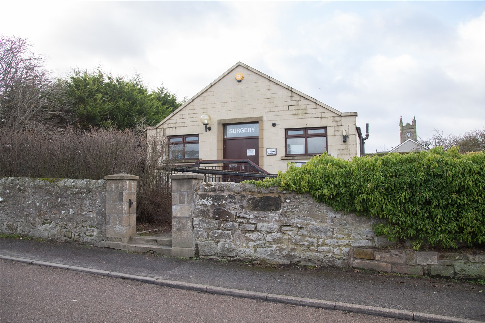 Hopeman Surgery, Harbour Street, Hopeman is one of two practices affected. Picture: Daniel Forsyth