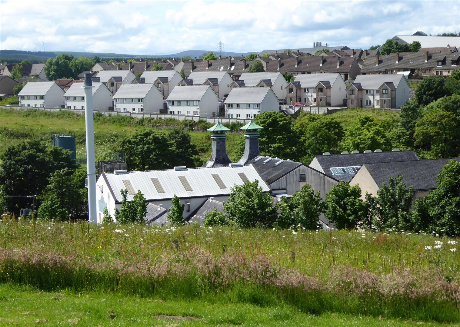 Moray Council housing in Keith.