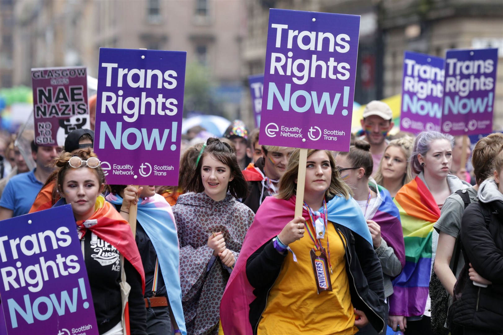 LGBT groups have written to the Prime Minister urging him not to block Holyrood’s gender recognition legislation (PA)