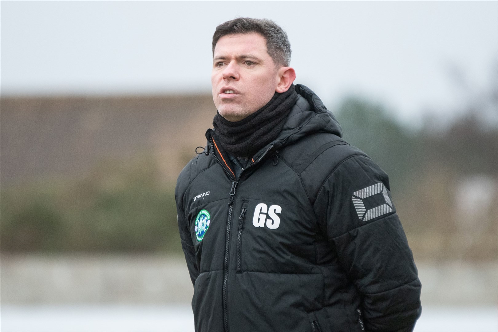 Buckie Thistle manager Graeme Stewart could be closing in on the Highland League title. Picture: Daniel Forsyth..