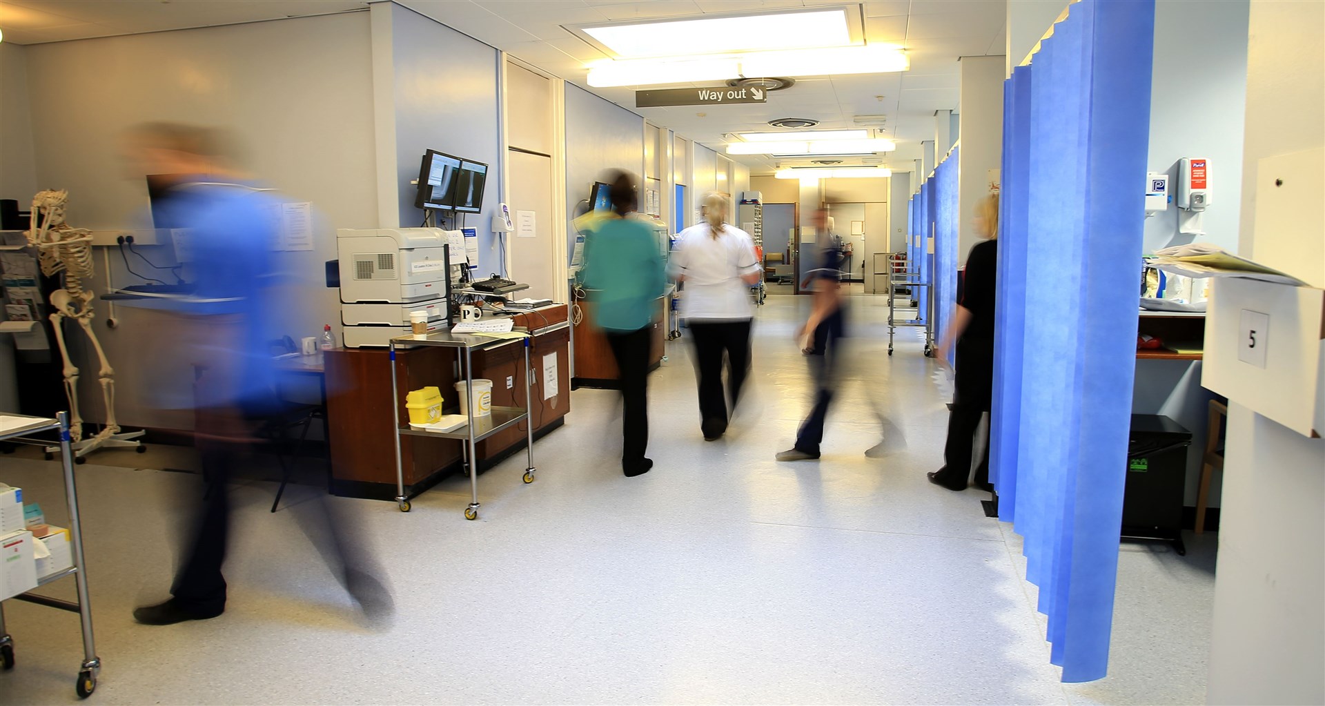In November nearly 38,000 patients in England waited longer than 12 hours in A&E for admission to a hospital department (Peter Byrne/PA)