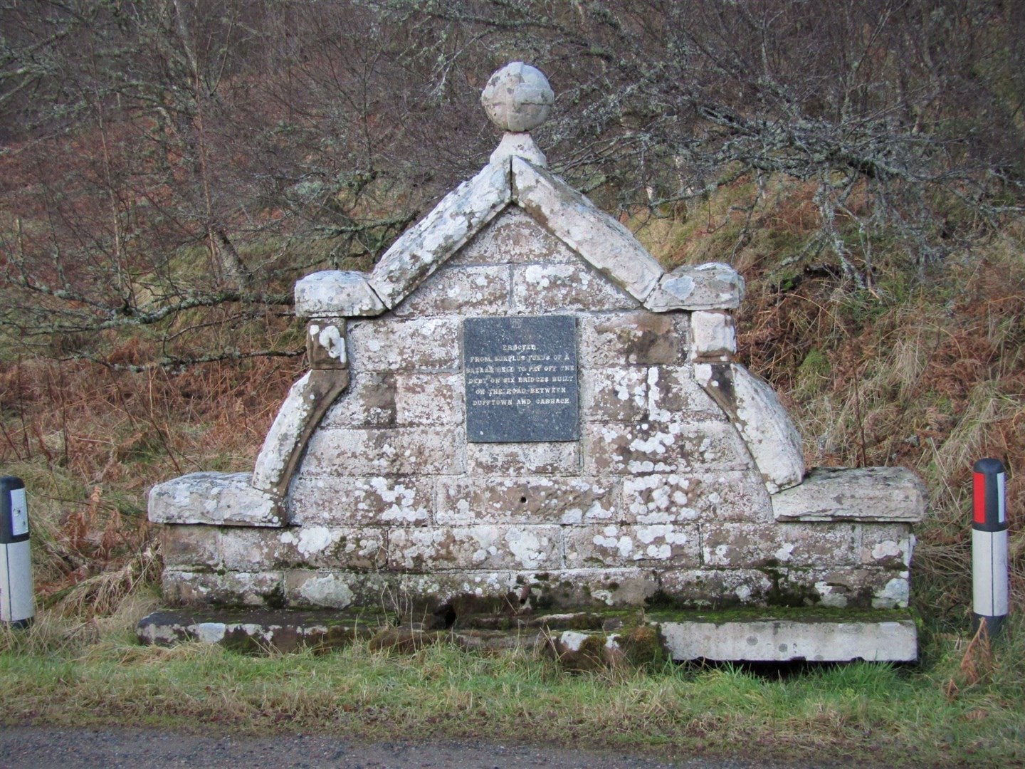 A MEMORIAL on the Cabrach.
