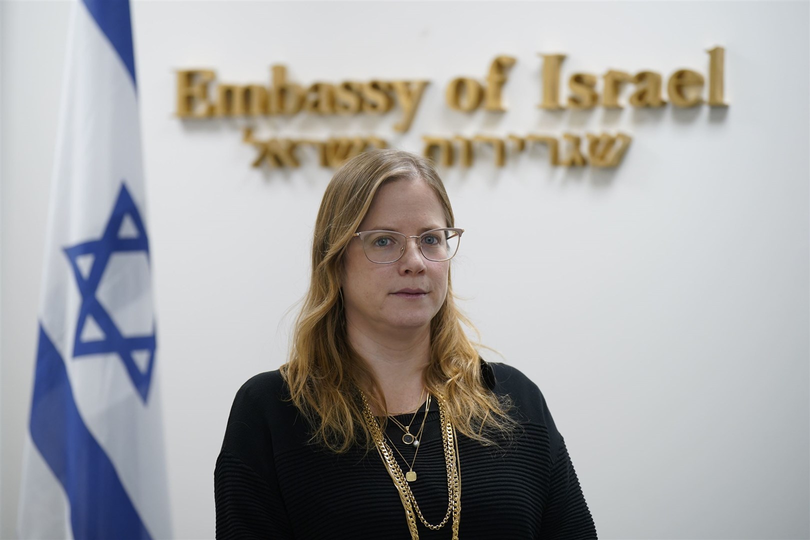 Israel’s Ambassador to Ireland Dana Erlich at the Israeli Embassy in Dublin (Niall Carson/PA)