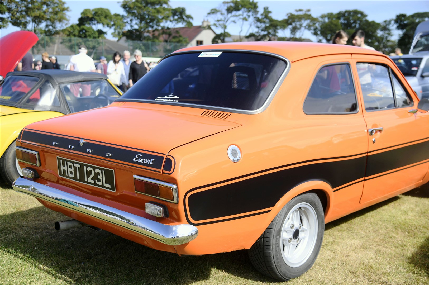 This Ford Escort attracted a lot of attention at the 2022 show. Picture: Beth Taylor