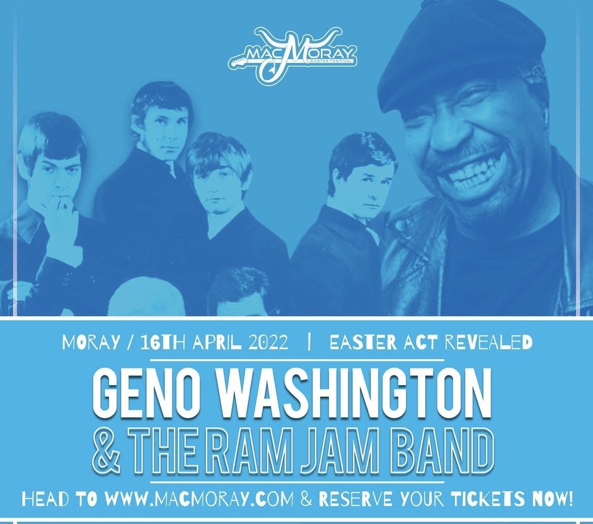 Geno Washington and The Ram Jam Band have joined the line-up for the festival.