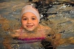 Amelie loves swimming. Photo by Eric Cormack, NS Chief Photographer.