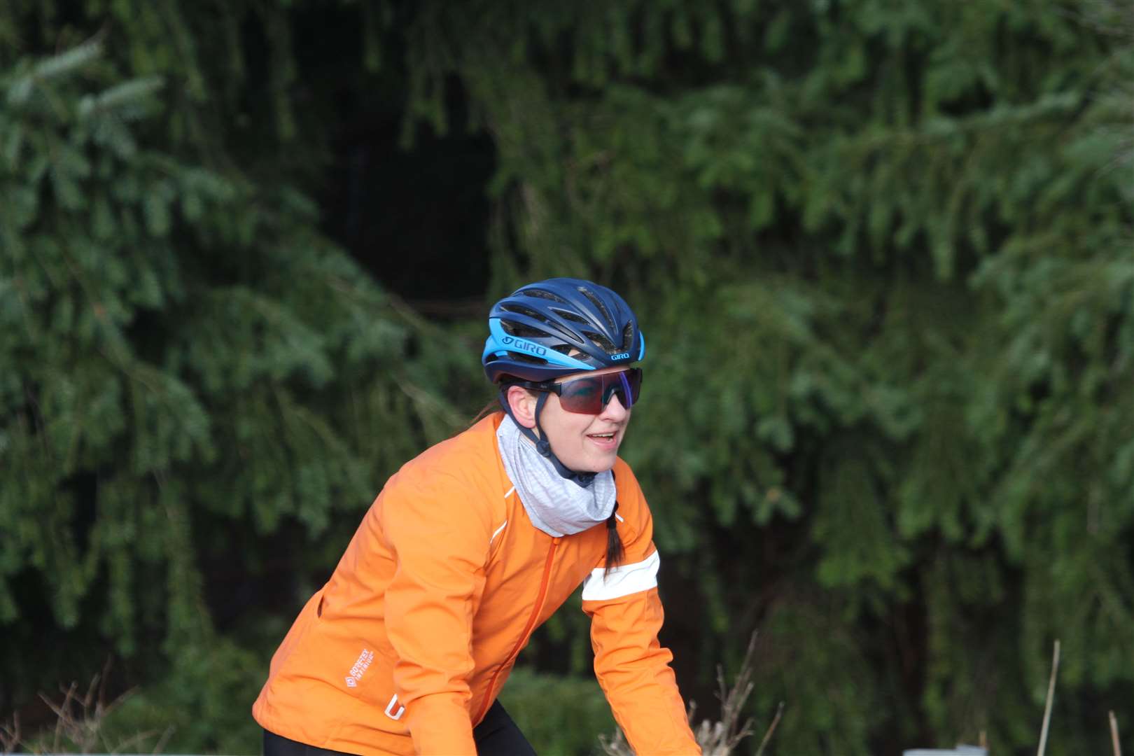 Lorna Breetzke, Elgin Cycling Club's chairwoman.