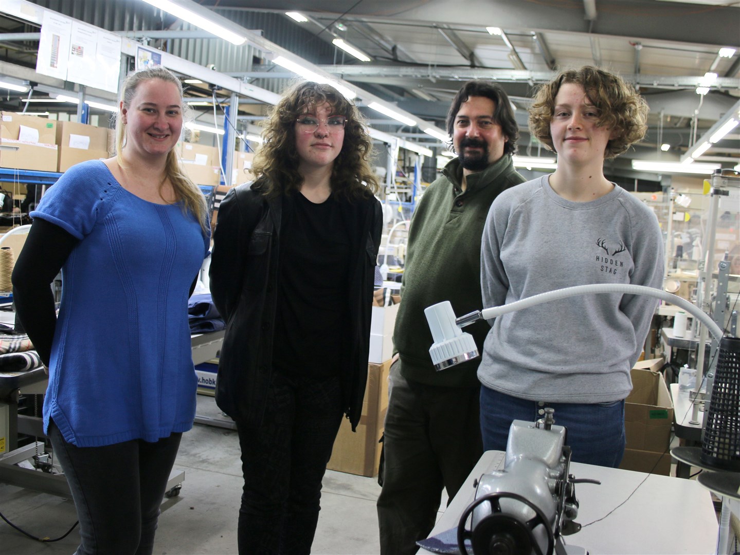 Hannah Clay (lecturer), Lexi Sayle, Paul Harlow and Carrie Brown.