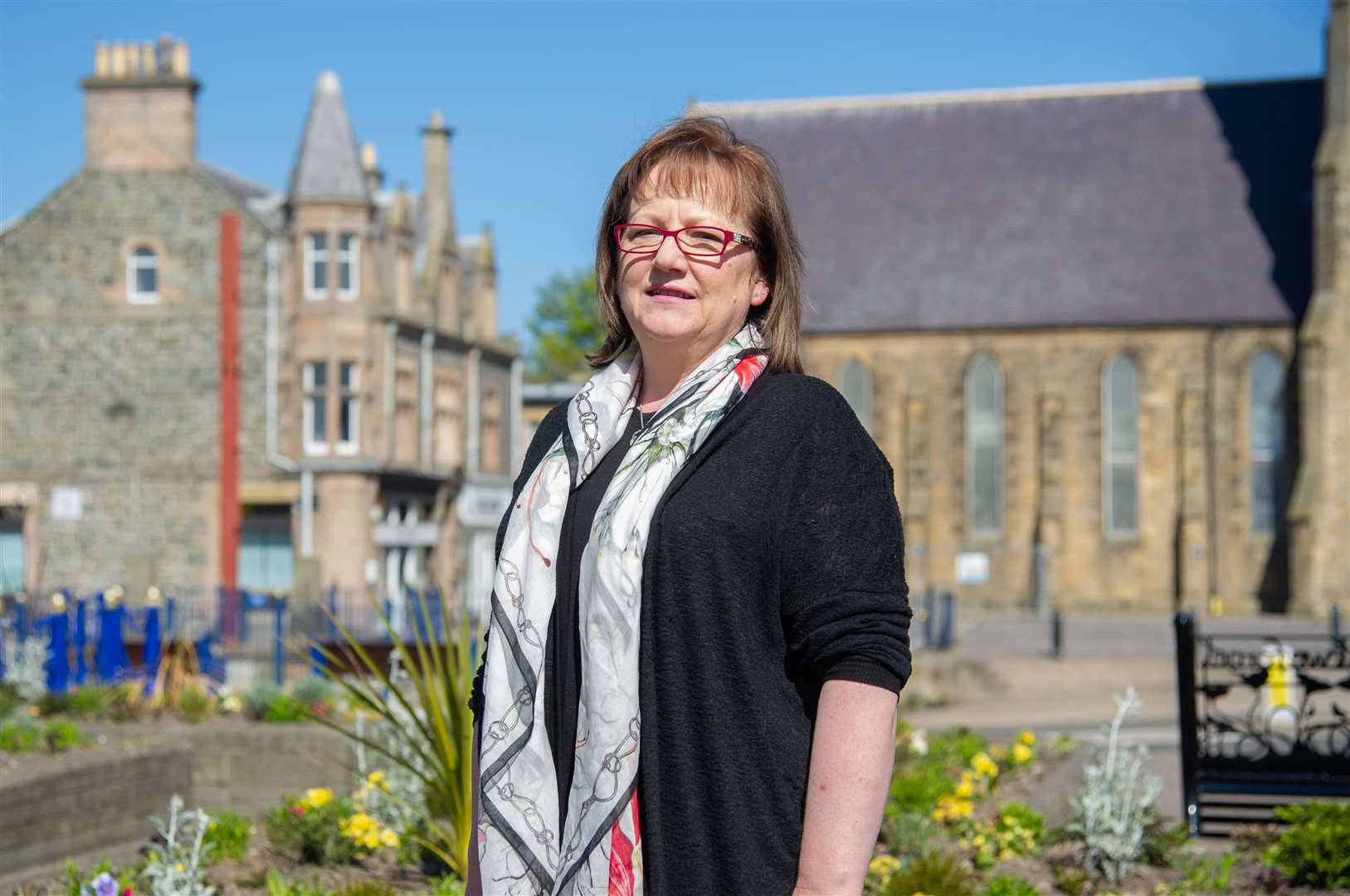 Councillor Sonya Warren has been reappointed as joint Moray Council Older Persons' Champion. Picture: Daniel Forsyth