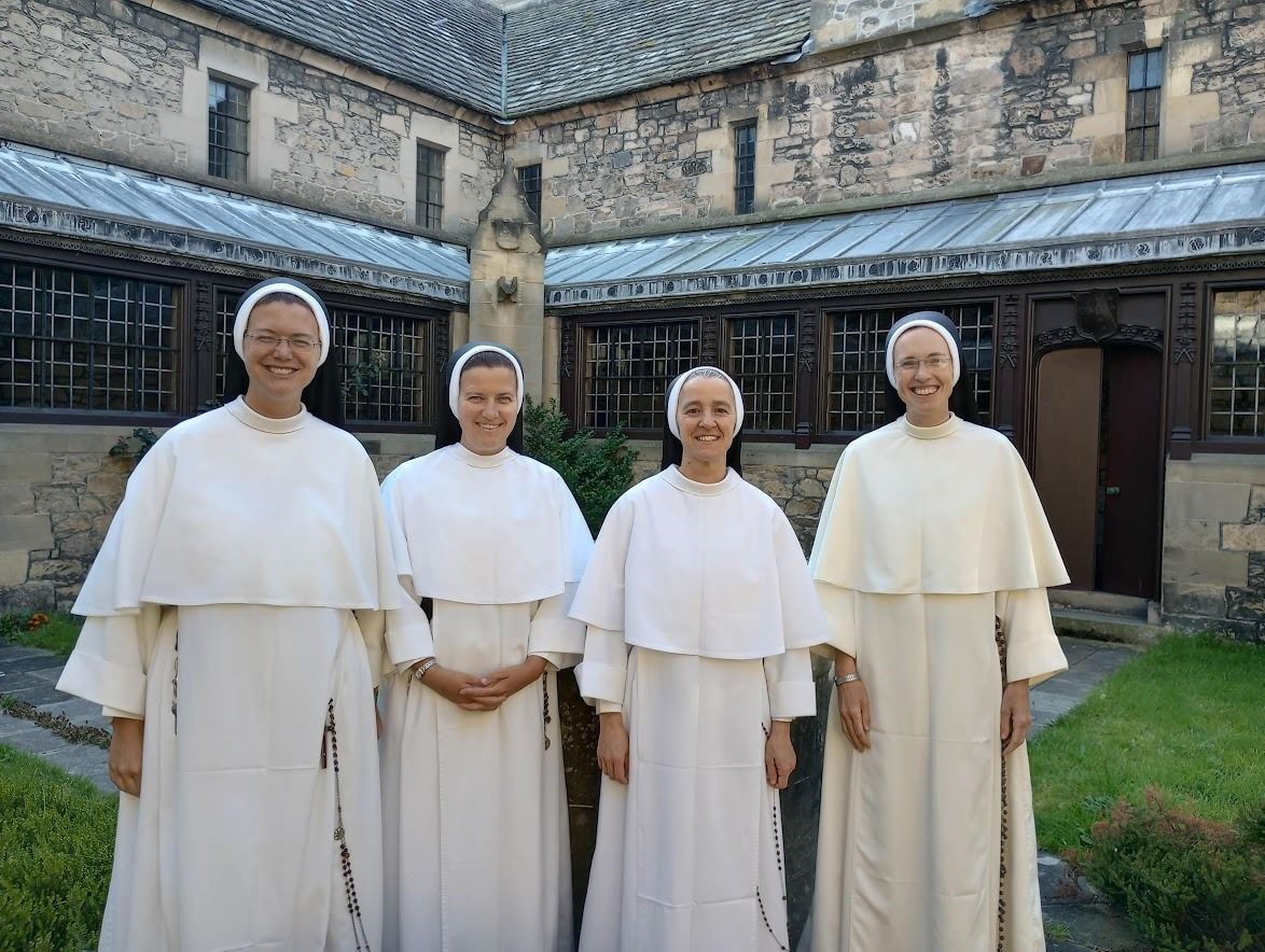 The four Sisters (from left to right): Sr. Bernadette Marie Donze, Sr. Angela Marie Russell, Sr.Imelda Ann Dupois and Sr. Mary Gianna Klein.