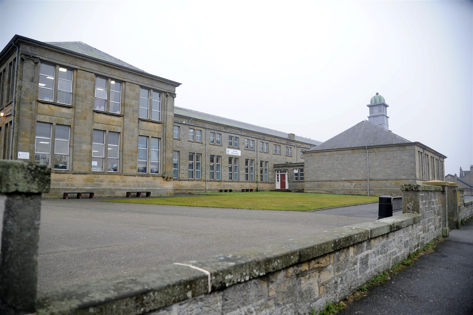 Buckie Community High School is in a poor condition, councillors were told. Picture: Becky Saunderson