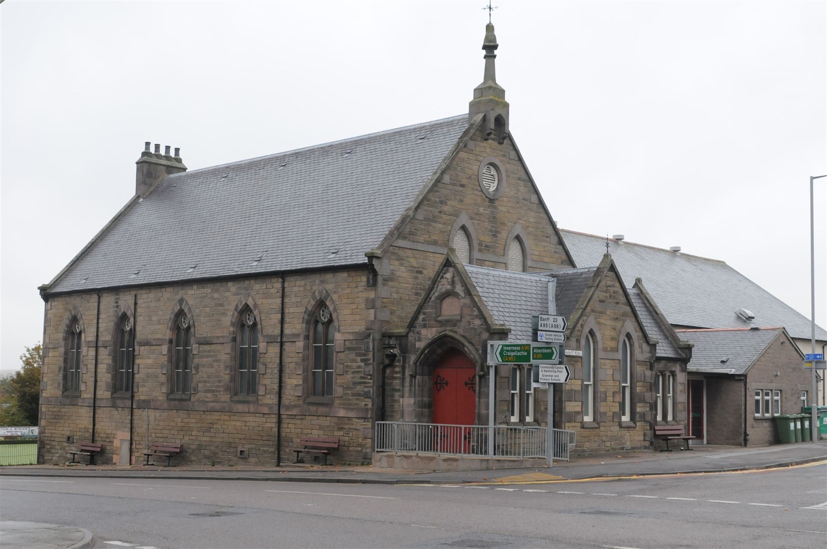 The hall has been run by the local community for the last five years.