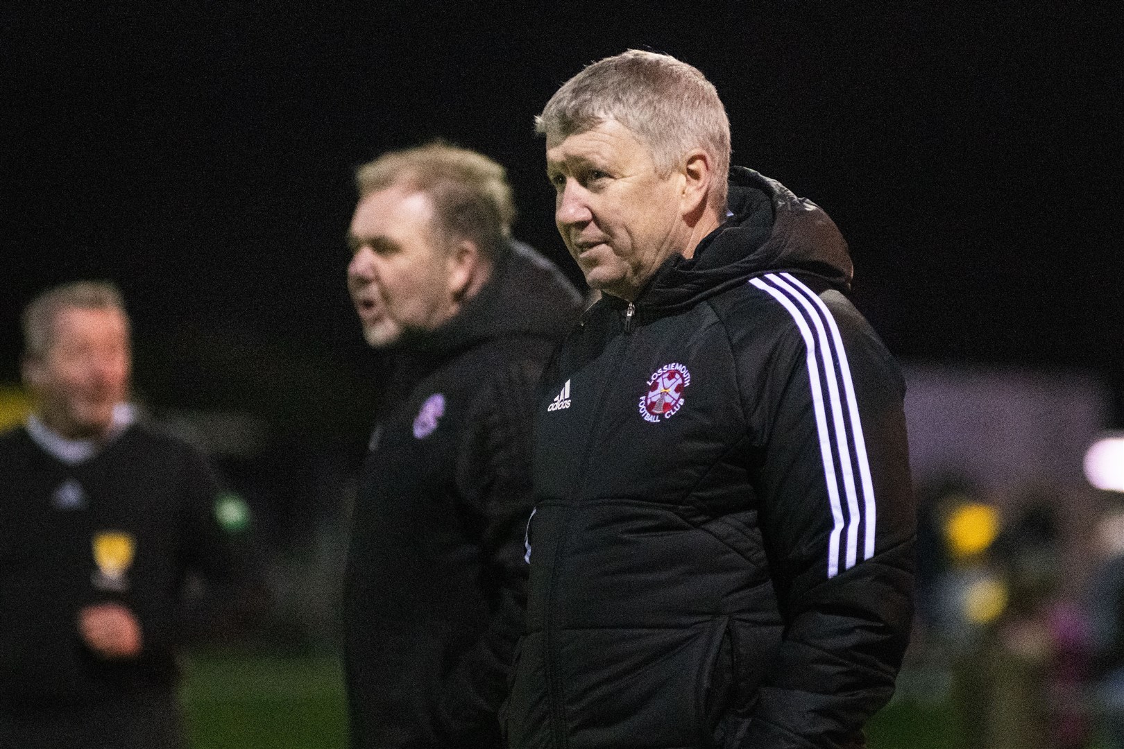 Lossiemouth interim manager Ian Campbell. Picture: Daniel Forsyth